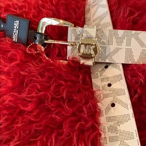 New Michael Kors logo belt